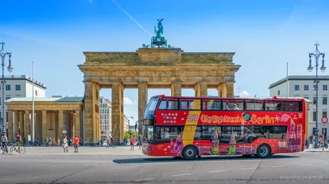 Bus descobert de City Sightseeing Berlín hop-on hop-off a la Ruta Clàssica