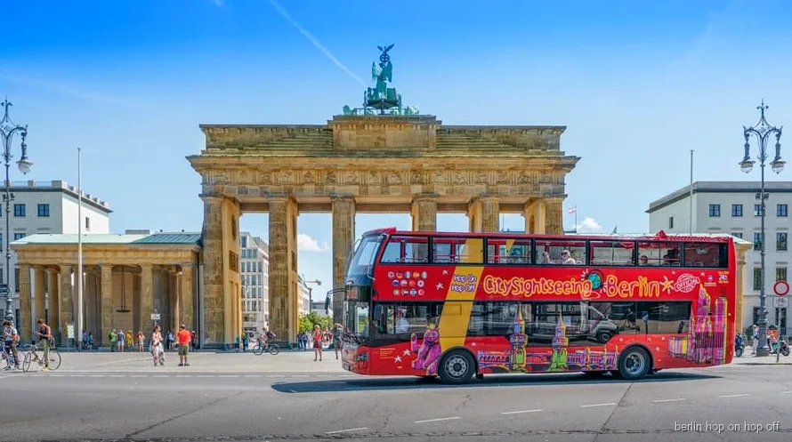 Bus descobert de City Sightseeing Berlín hop-on hop-off a la Ruta Clàssica