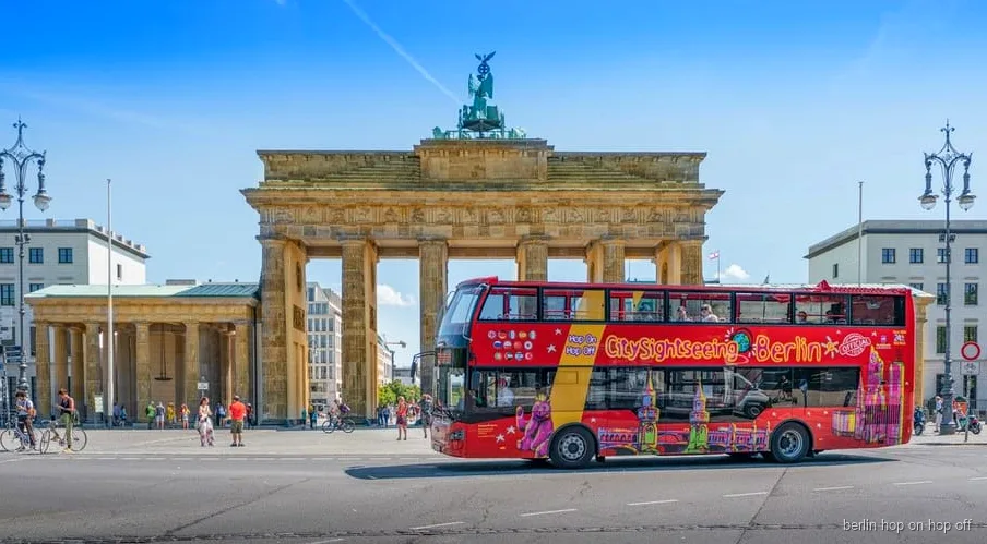 City Sightseeing Berlijn hop-on hop-off bus op de Classic Route
